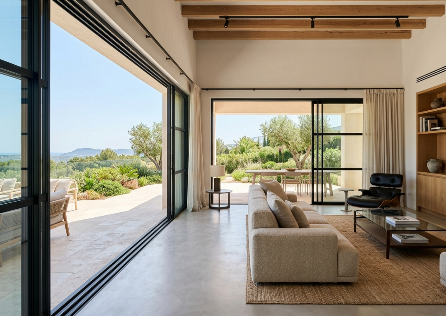 aluminium frame glass door