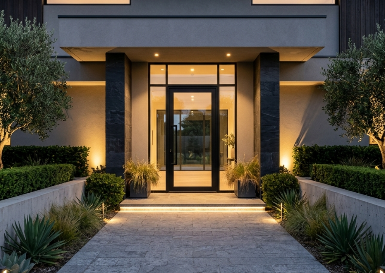 aluminium frame glass door