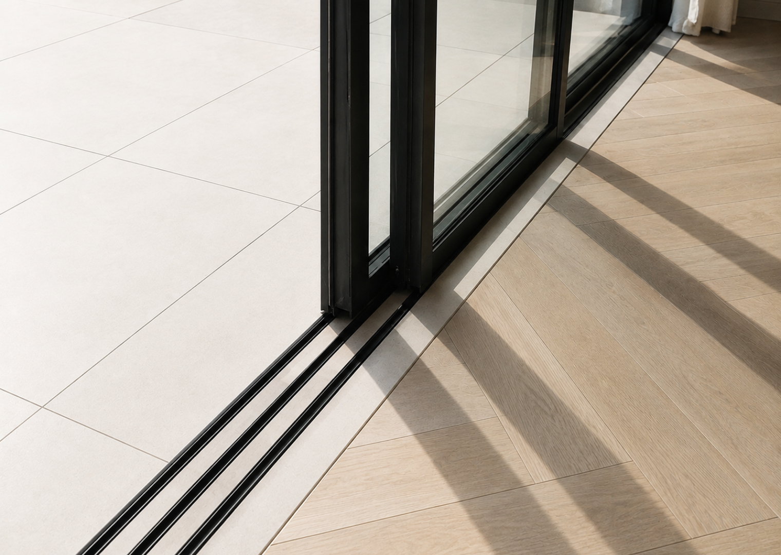 aluminium frame glass door