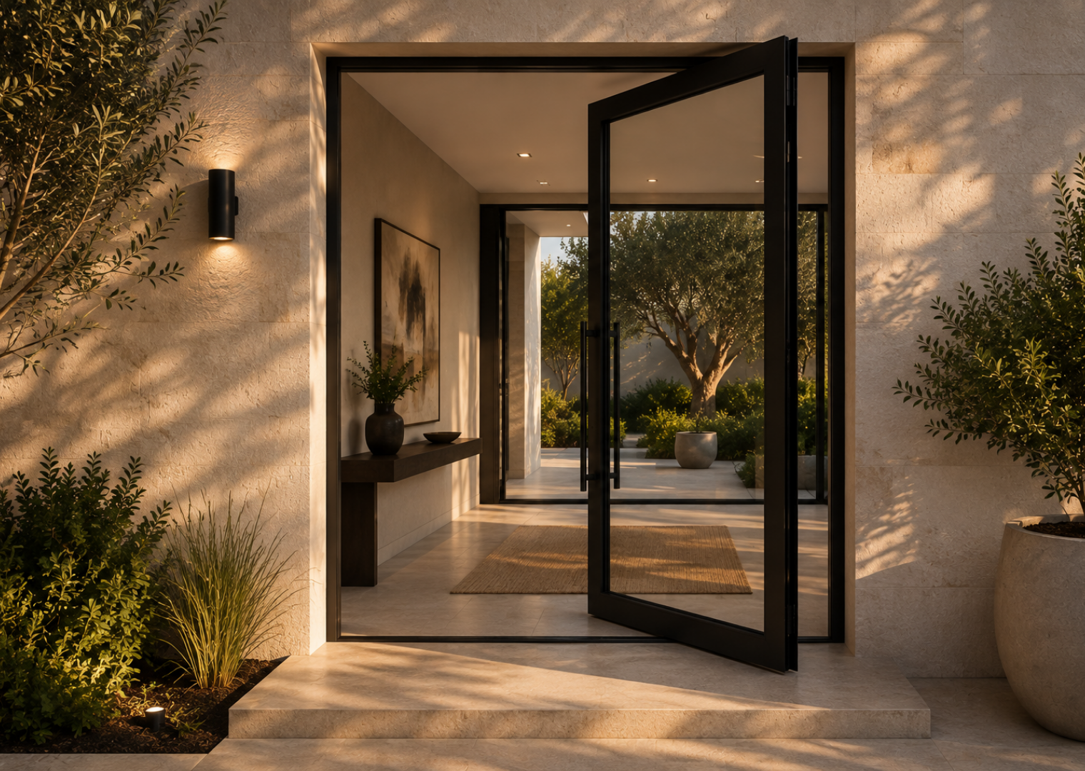 aluminium fabrication door