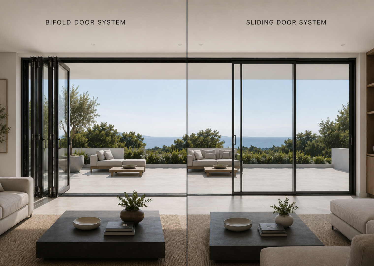 bifold vs sliding doors