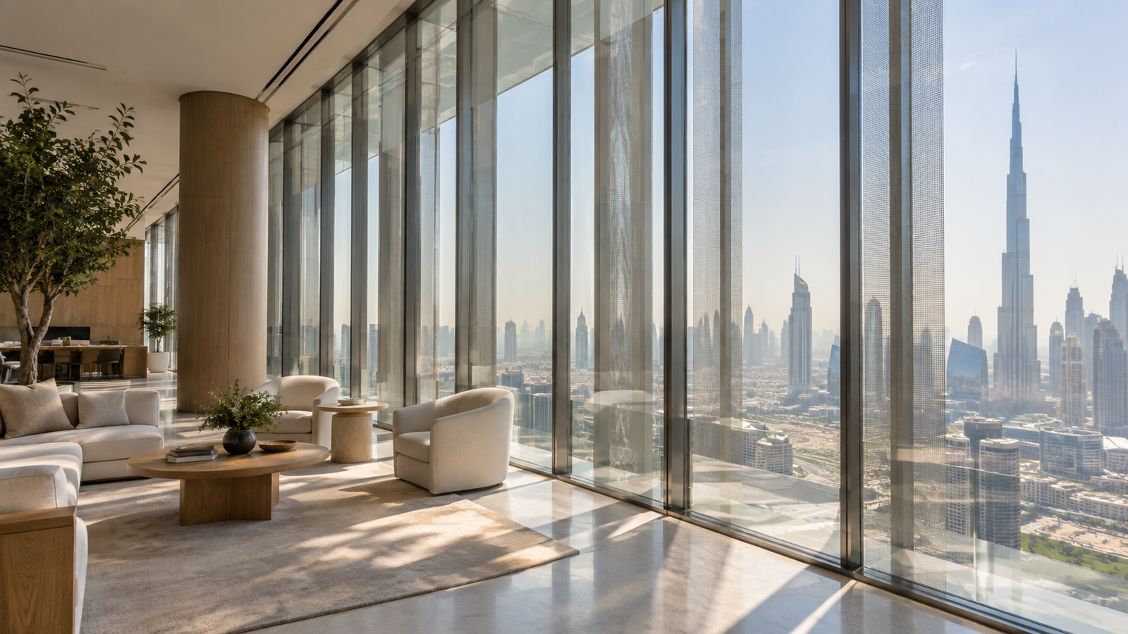 Glass facades in architecture