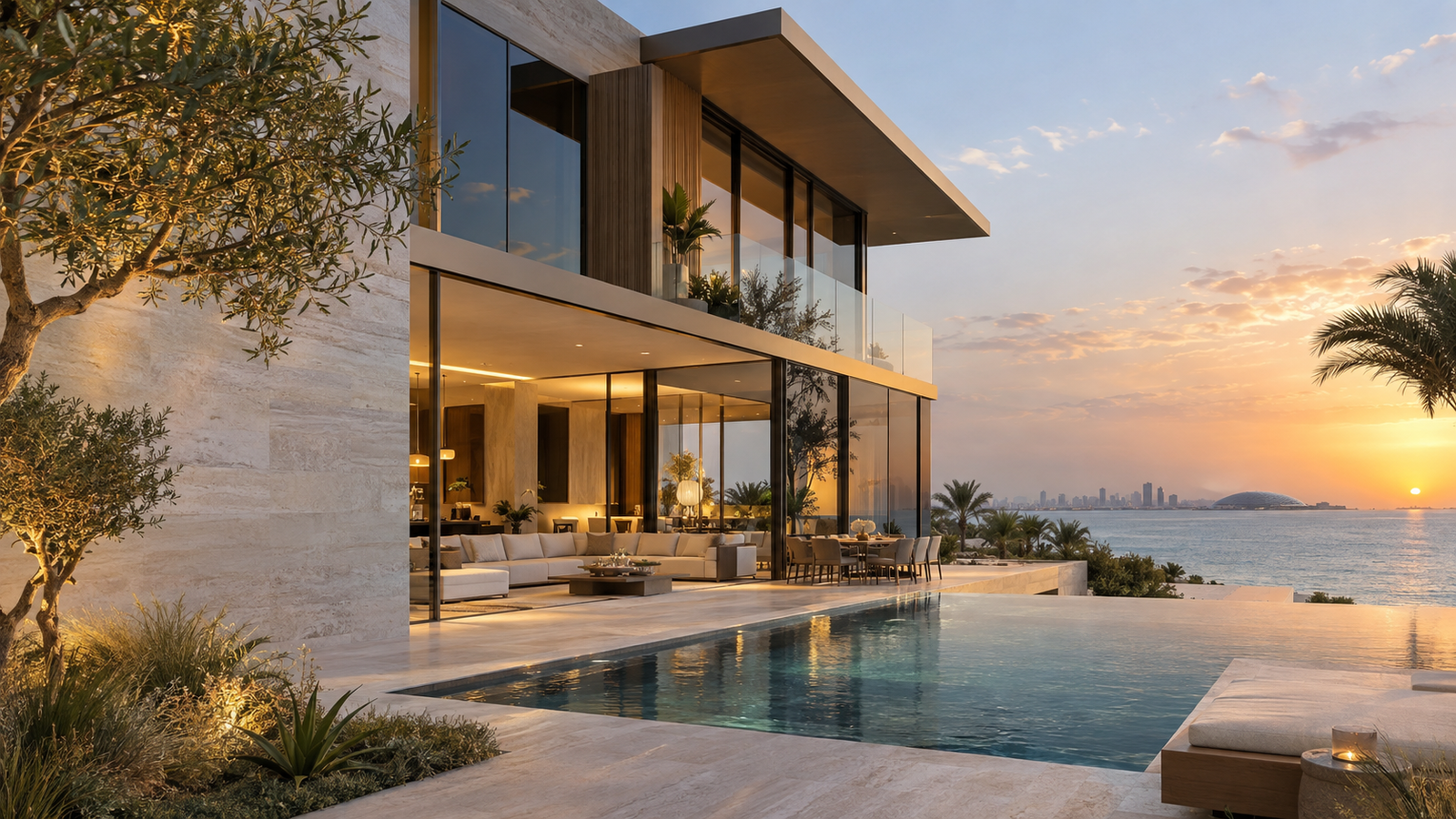 Glass facades in architecture