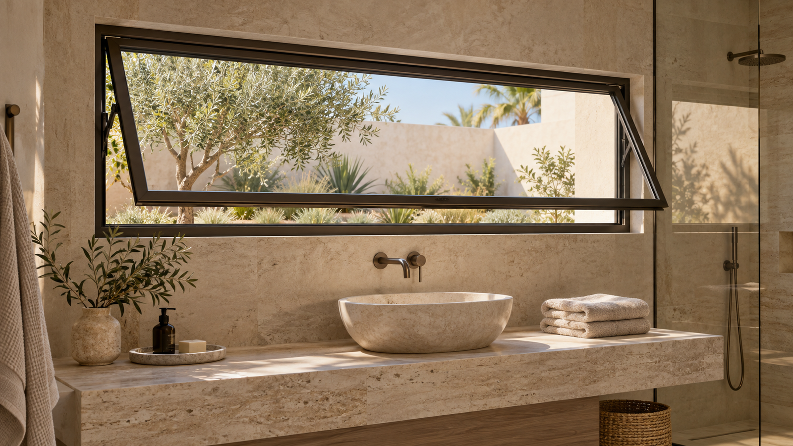 Aluminium Awning Windows in the UAE