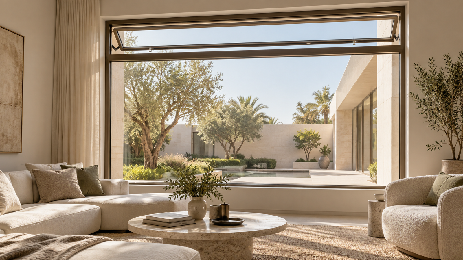 Aluminium Awning Windows in the UAE